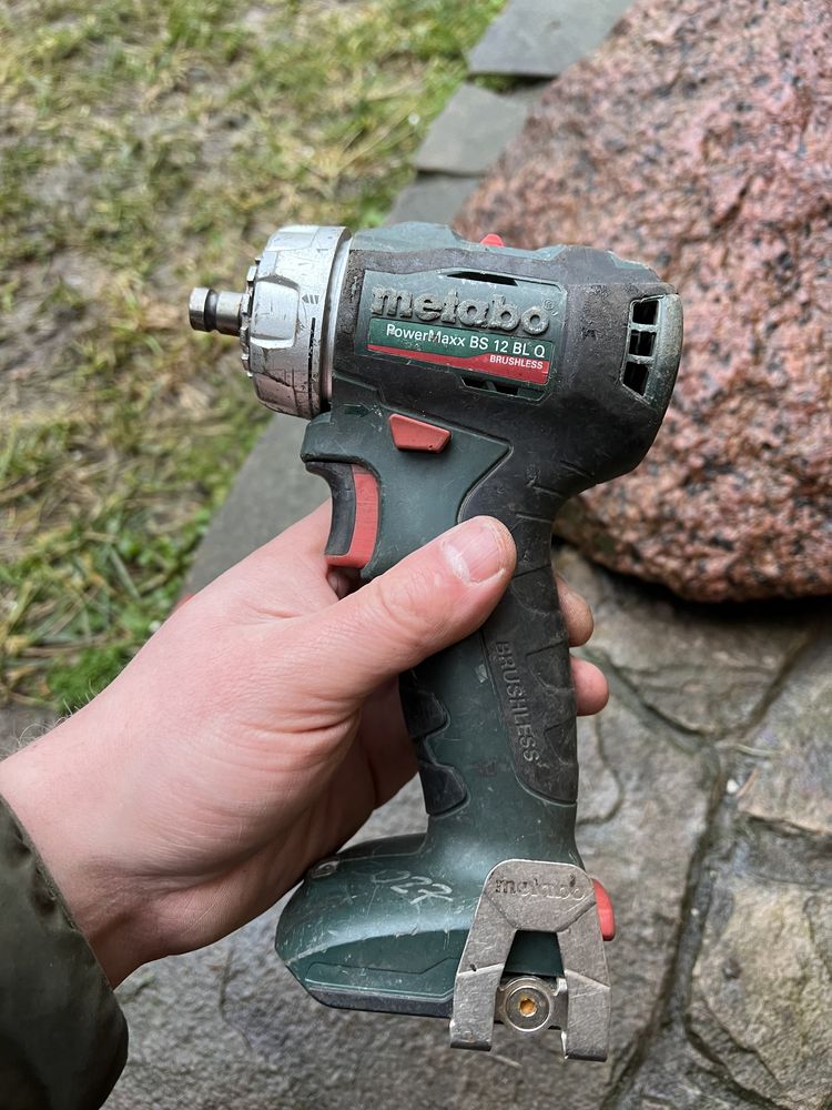 Акумуляторний шуруповерт Metabo PowerMaxx BS 12 BL Q