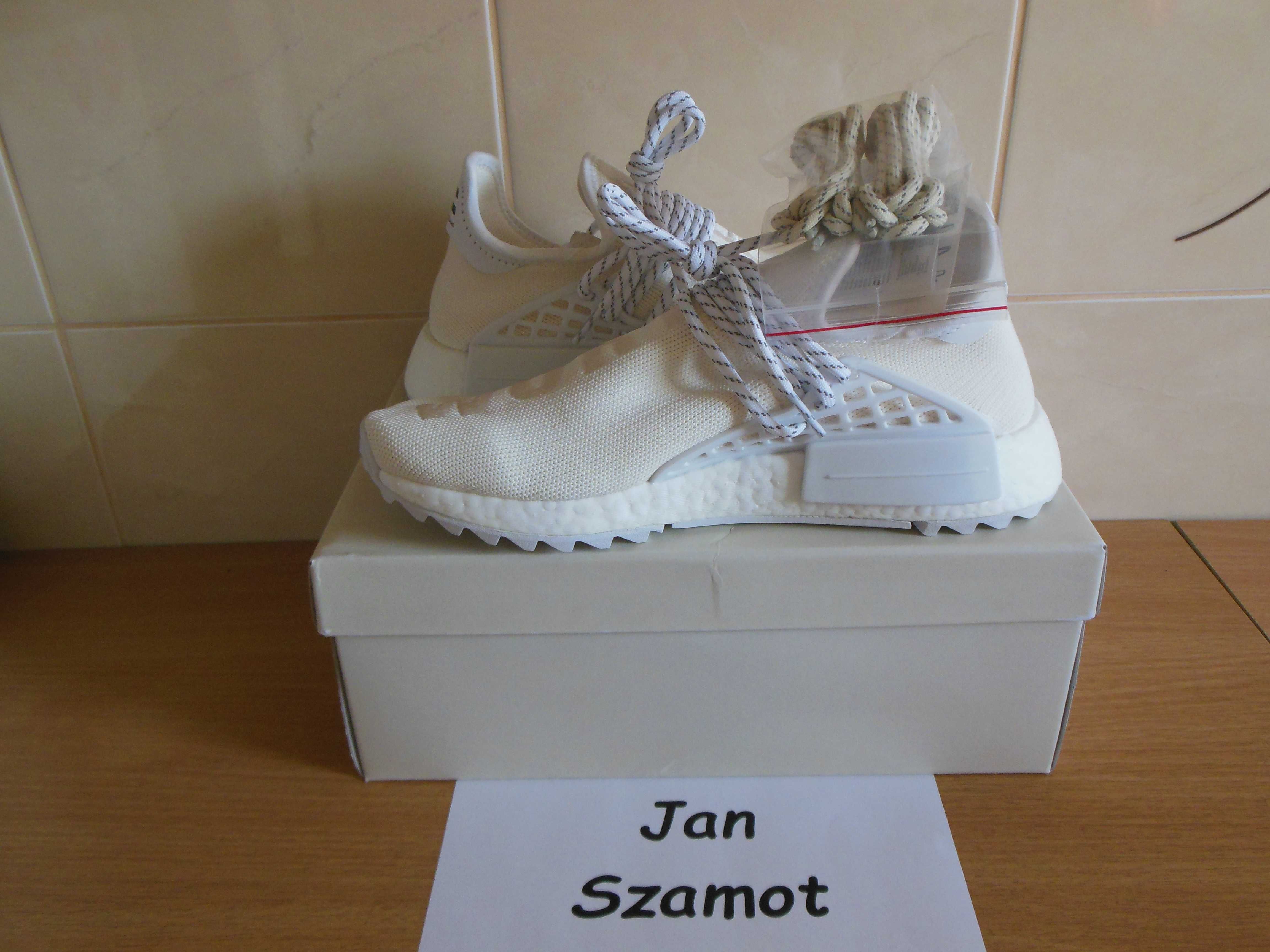 40 2/3 Adidas PW HU HOLI NMD Blank Canvas pharrell williams human race