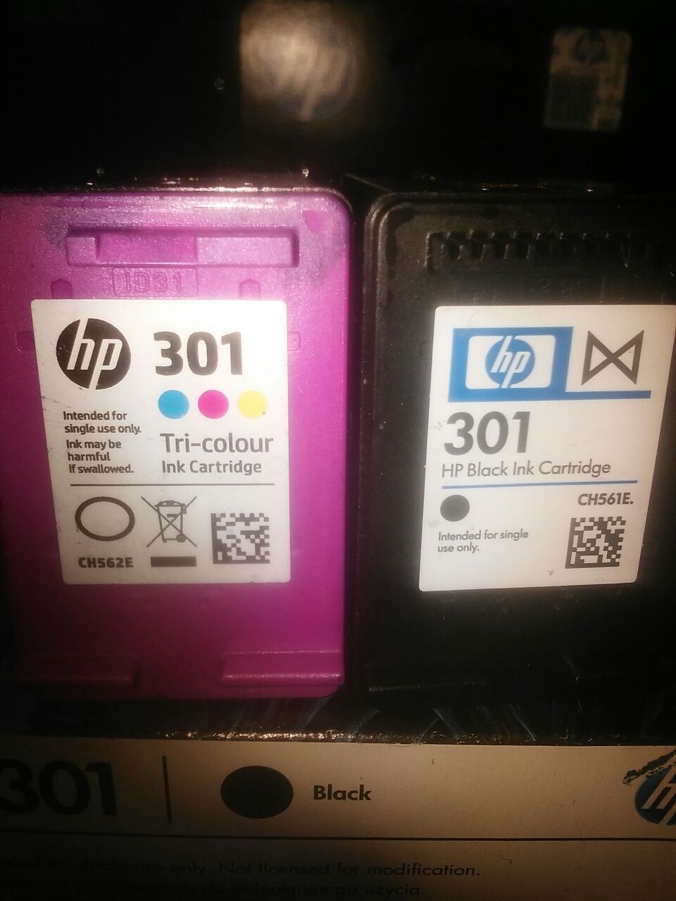Toner do hp 301 .