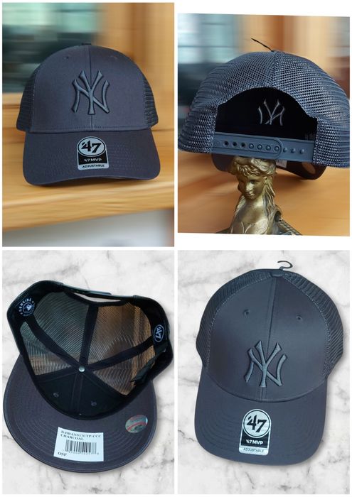 ОРИГИНАЛ Бейсболка Кепка Тракер New Era USA NBA NHL nike NY 47 Brand