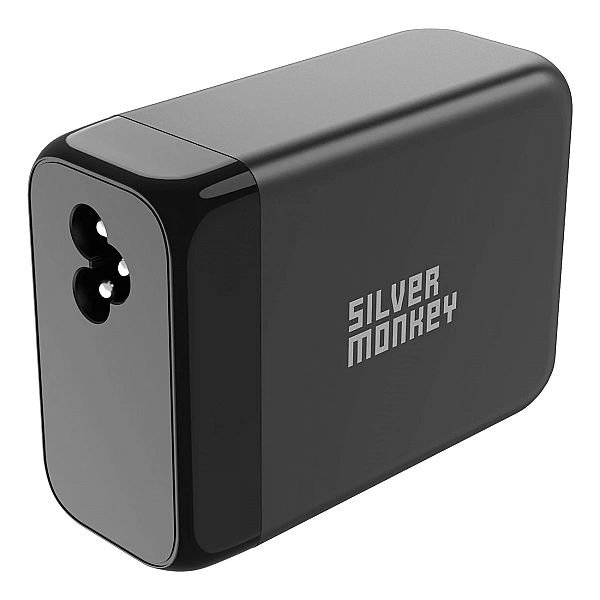 Ładowarka GaN Silver Monkey SMA155, 200W 3xUSB-C PD USB-A QC 3.0 z odł