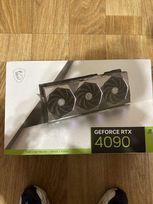 Відеокарта RTX 4090 Suprim X на гарантії