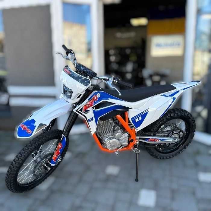 Мотоцикл кросовий Kayo K4, повітряне  охолодження, гарантія, доставка