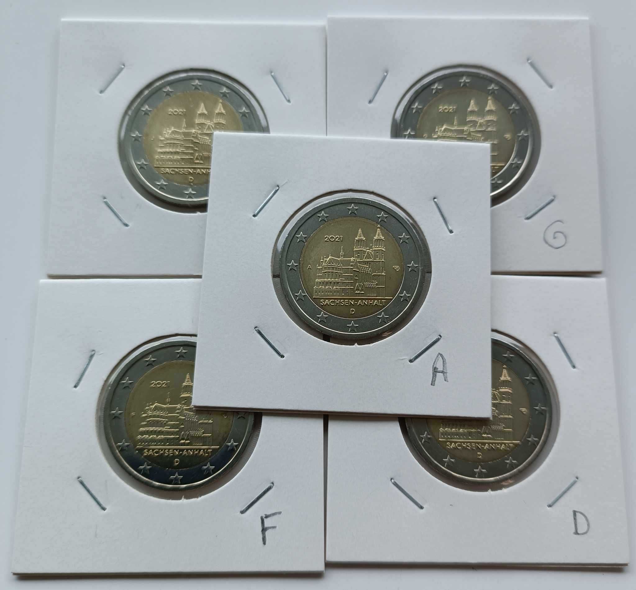 2 € Alemanha - Conjuntos 5 moedas