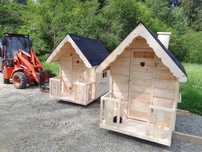 Domek drewniany dla dzieci solidny z deski 3cm! Producent
