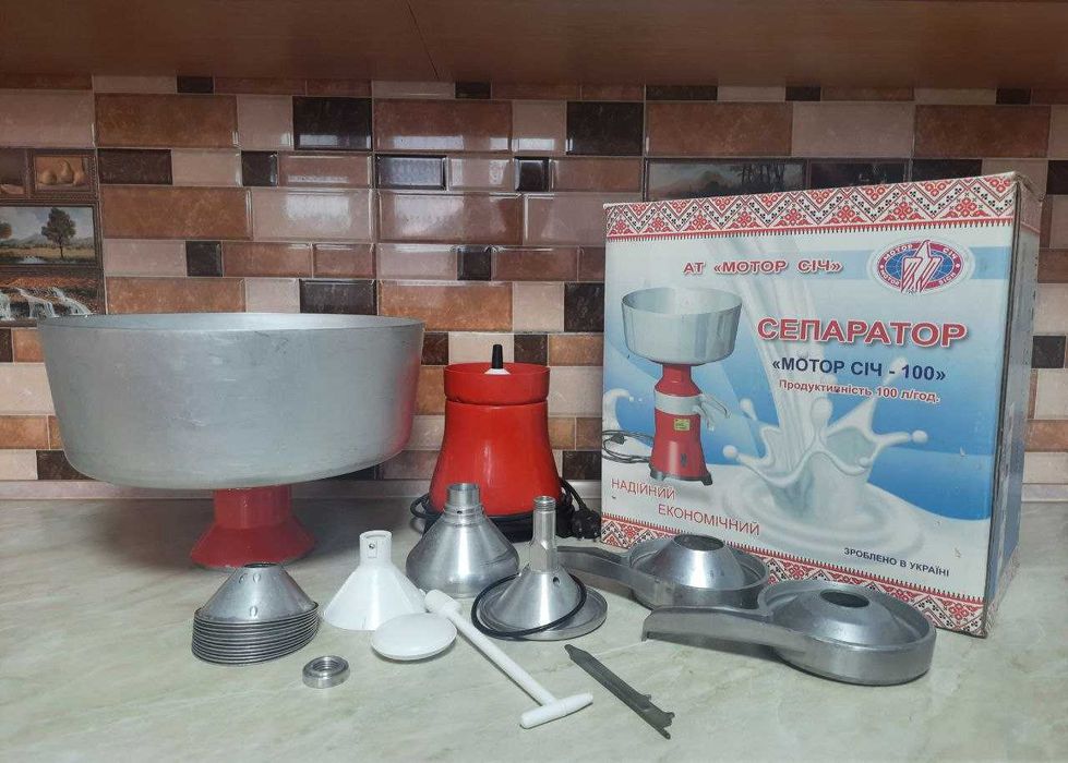 Сепаратор "МОТОР СІЧ - 100" (продуктивність 100 л/год.) - б/у