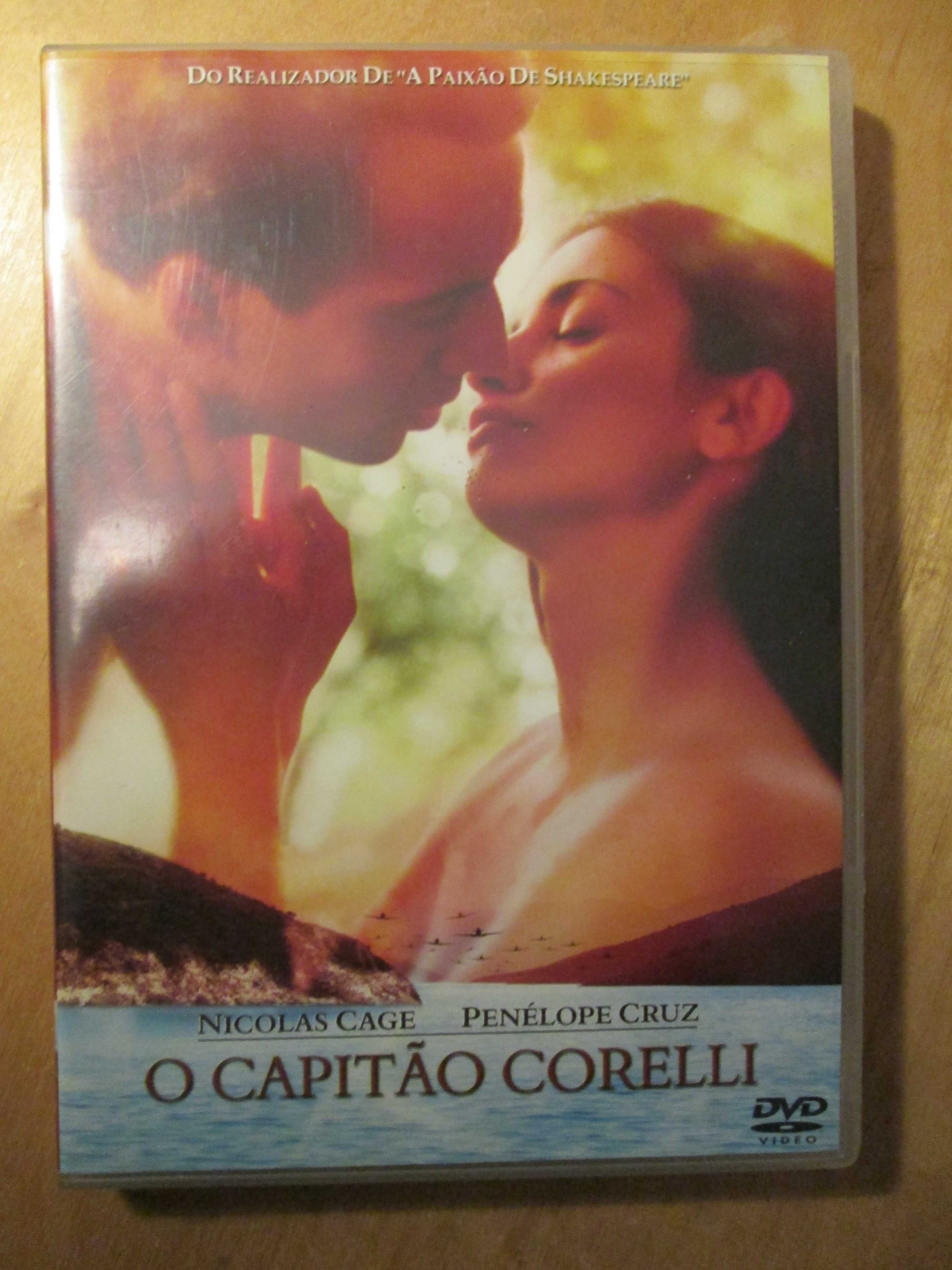 DVD O Capitão Corelli, Nicolas Cage, Penélope Cruz, John Hurt