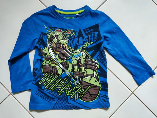 Bluzka, t-shirt chłopięcy firmy Nickelodeon Żółwie ninja rozmiar 104