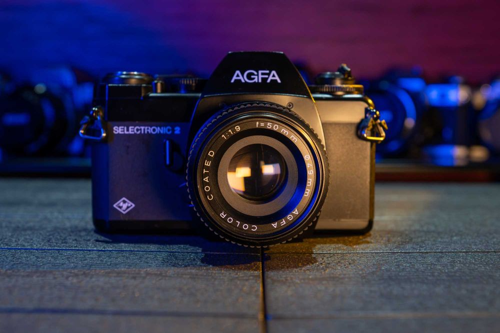 Плівковий Фотоапарат Agfa Selectronic 2 + Agfa coated 50 mm F1.9