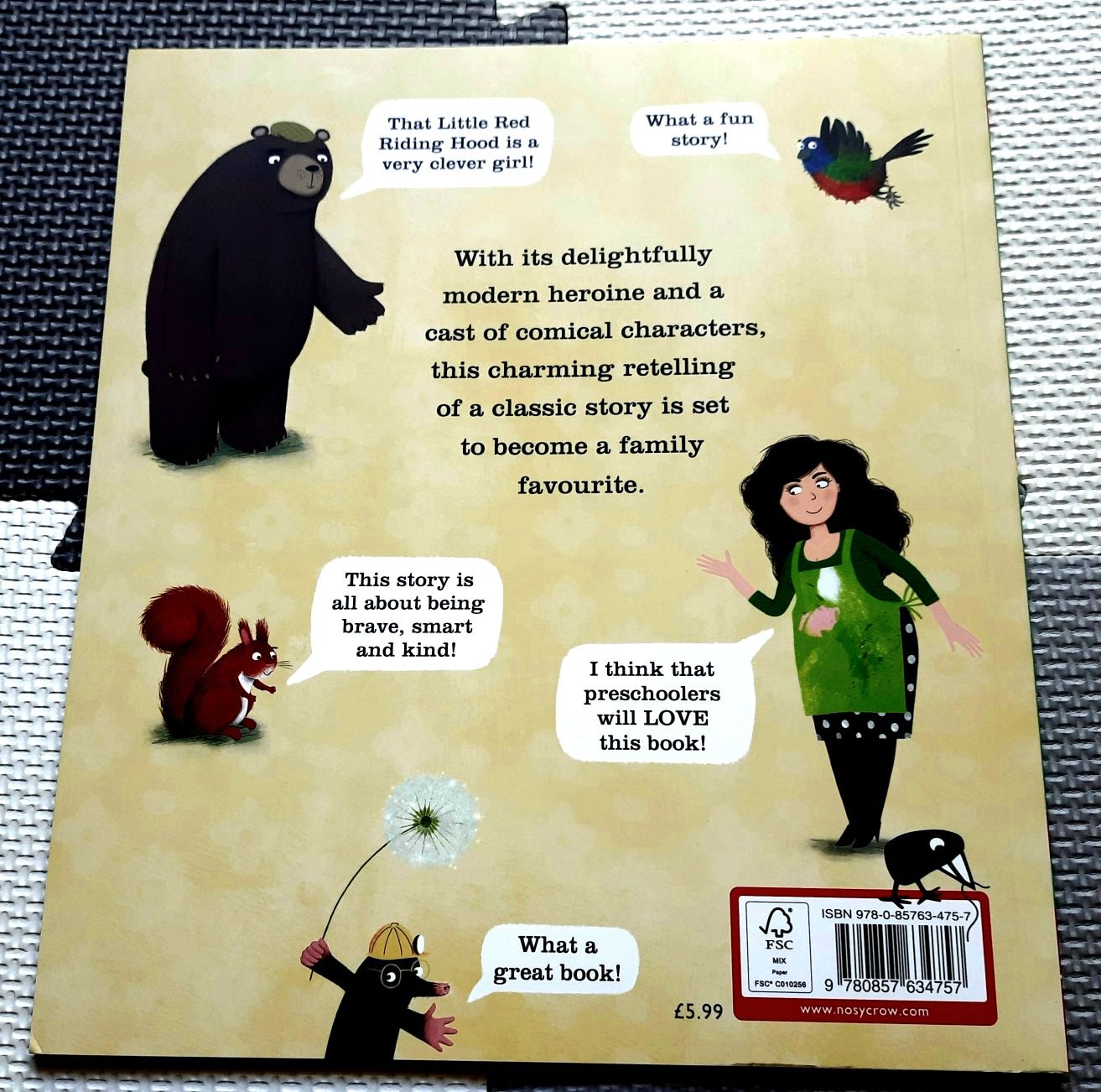 Ed Bryan Little Red Riding Hood z kodem QR po angielsku audio book