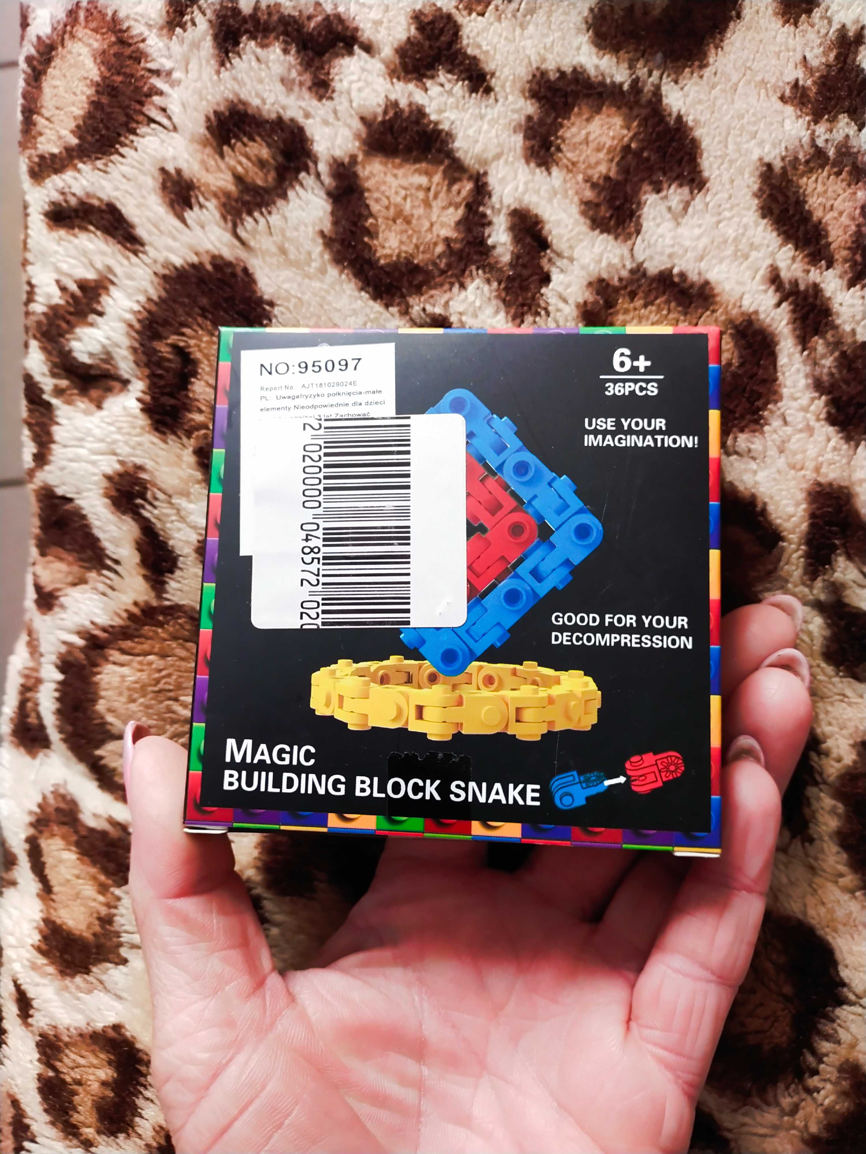 Klocki Magic building block snake 36szt. nowe