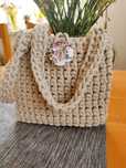 Torebka ze sznurka. HANDMADE
