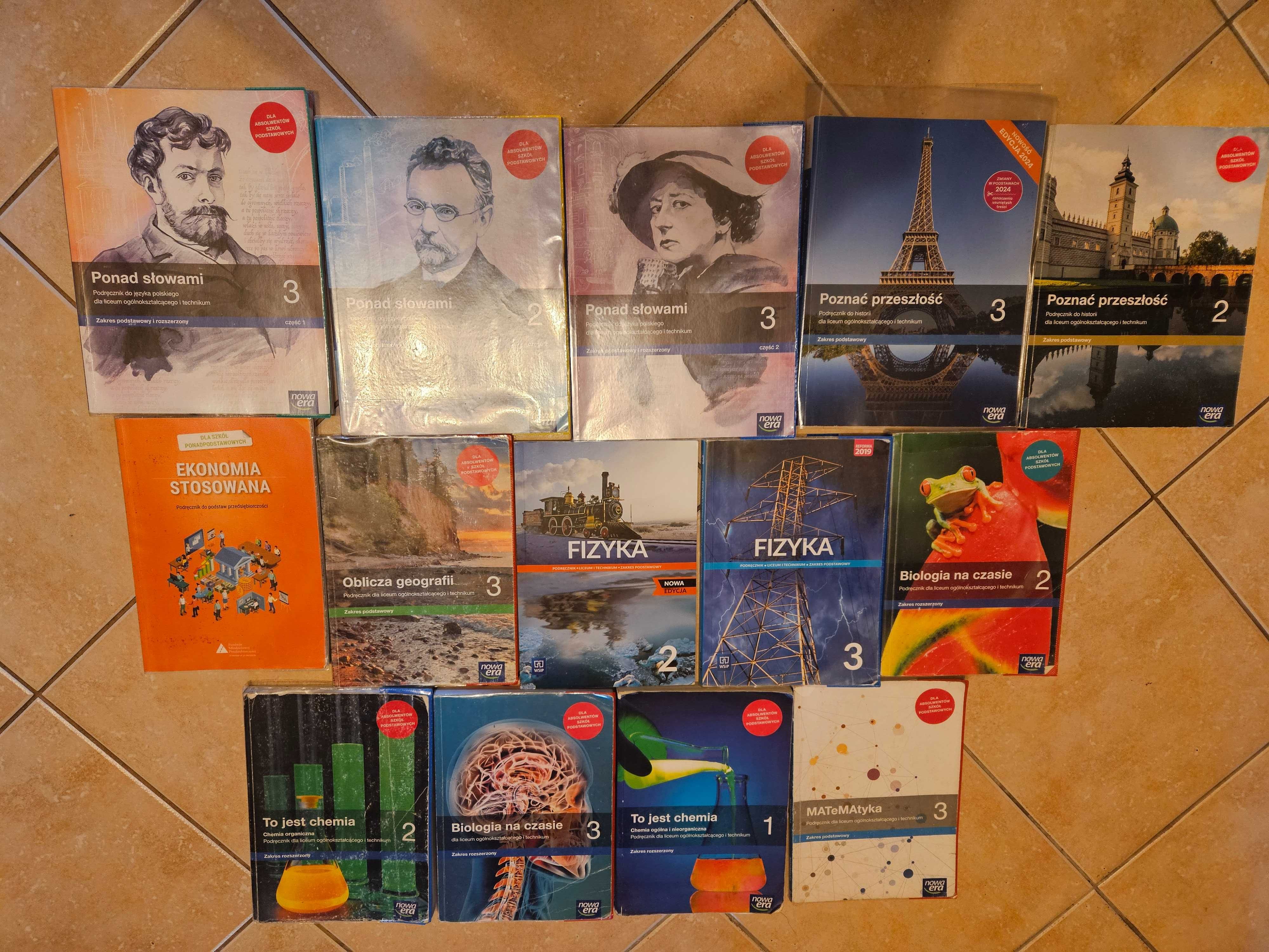 Podręczniki do klasy 2 i 3 liceum/technikum