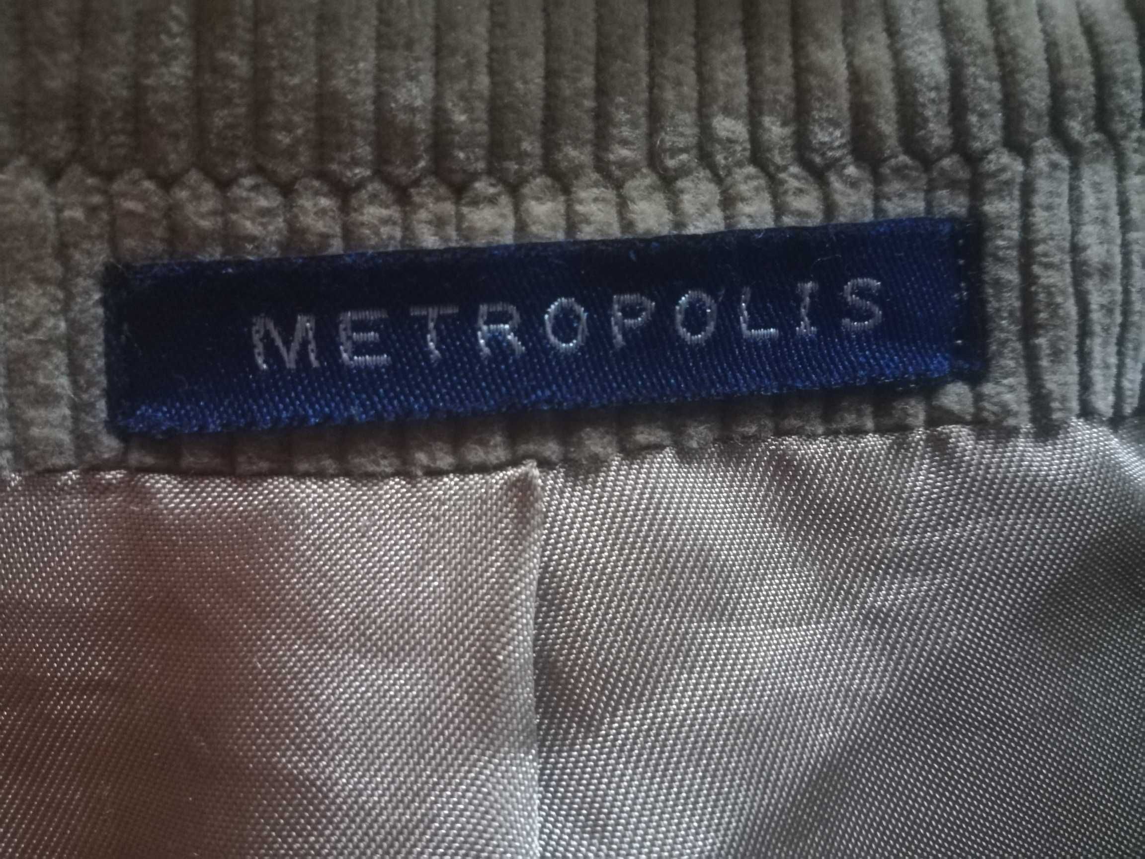 METROPOLIS, Marynarka sztruksowa męska XXL/XXXL nowa