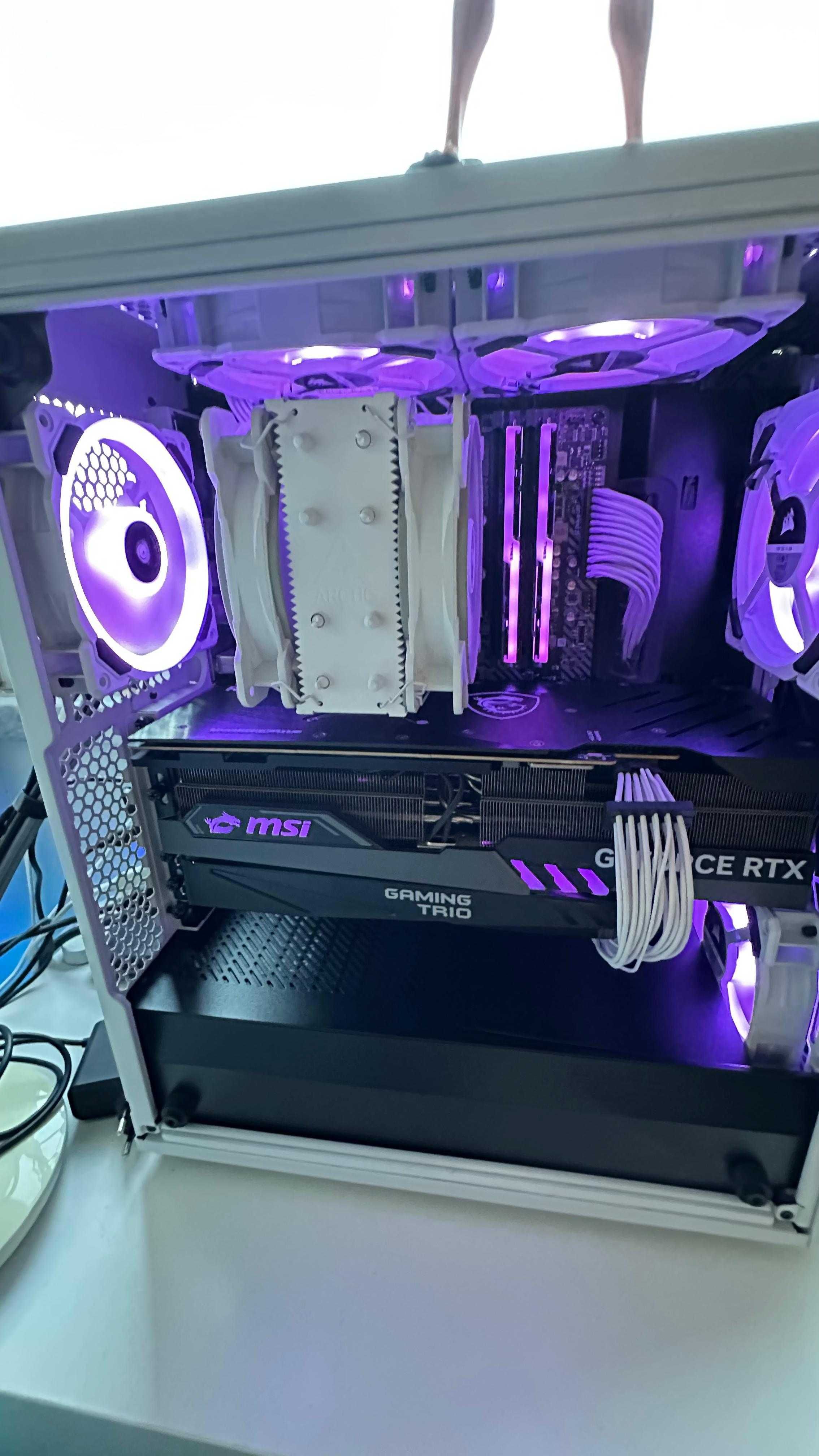 PC Gaming High-End (AMD AM4 Ryzen 7 5800X3D) sem GPU