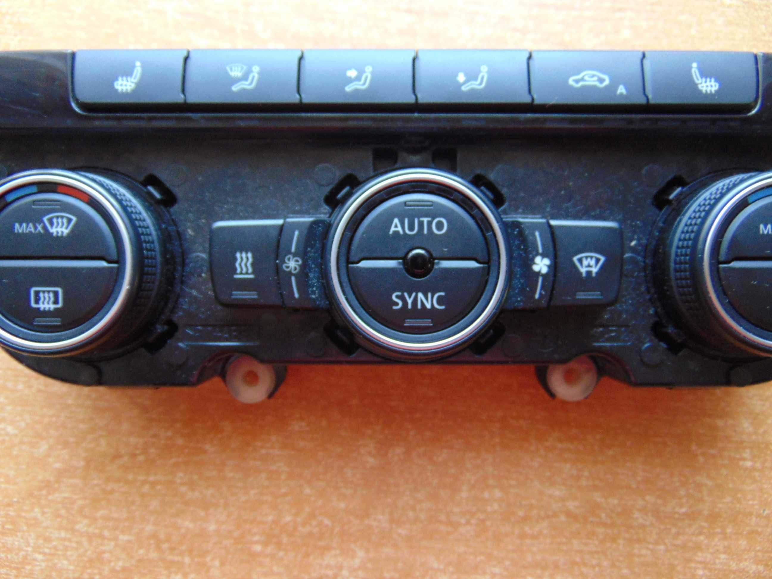 panel klimatyzacji podgrzewana szyba webasto vw passat b7 cc b6