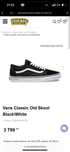 Оригінал Кеди vans old skool (ванс олд скул) 38 розмір