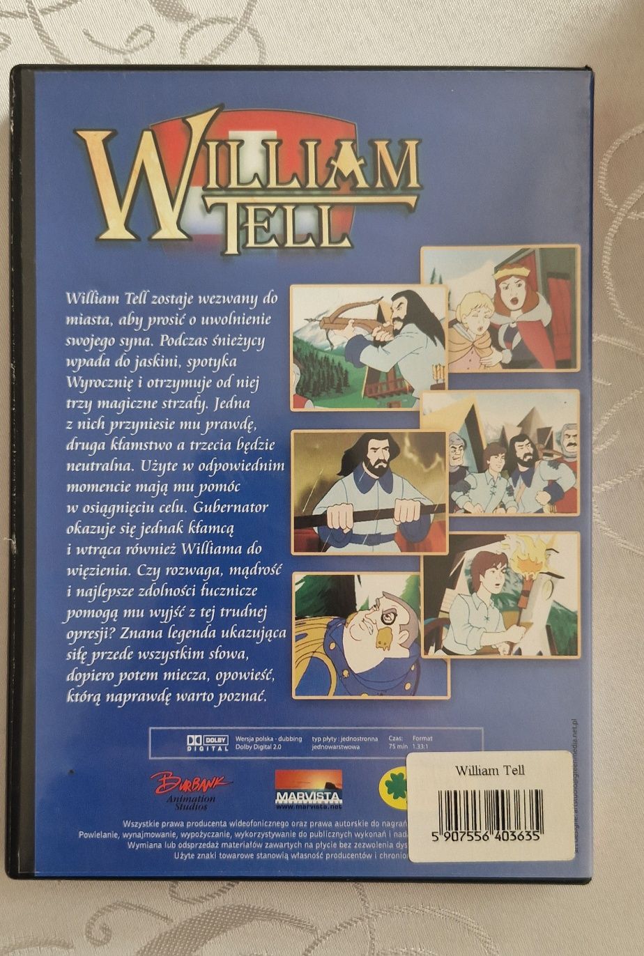 William Tell - Bajka DVD