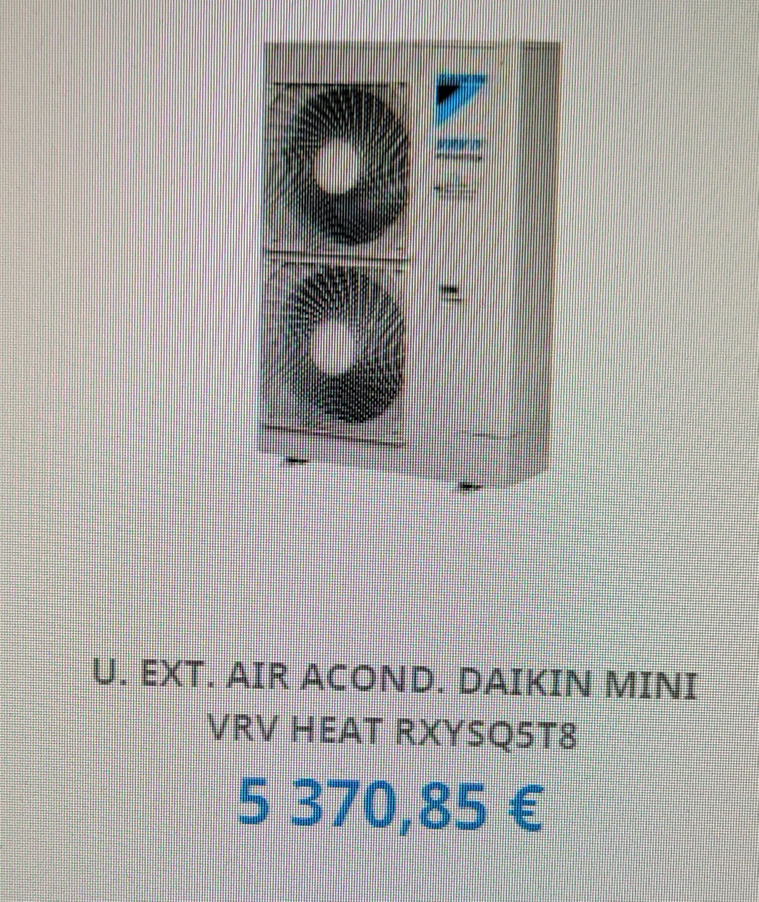 Klimatyzacja centralna VRV - DAIKIN model RXYSQ5T8YB9 nowa