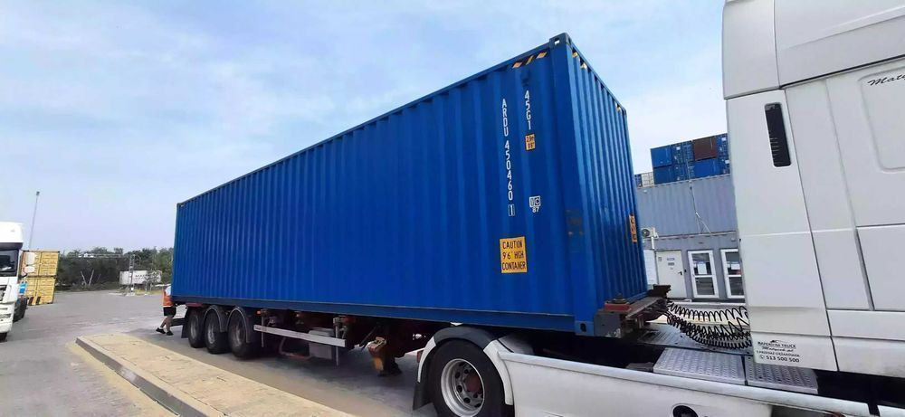 Kontener morski 40'HC One Way magazyn magazynowanie / KK
