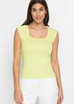 T-shirt damski prążek neon r.52/54