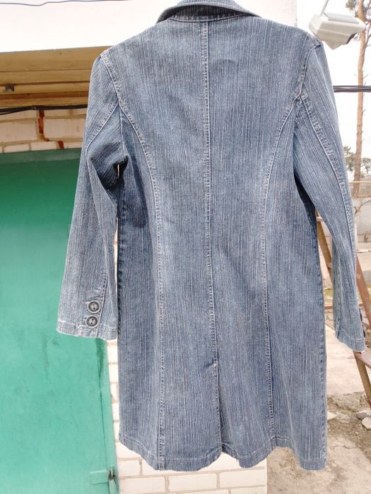 Піджак джинсовий,френч