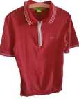 Czerwona koszulka polo Hugo Boss Modern Fit r S męska t-shirt krótki