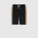 Gucci Interlocking Shorts Spodenki Męskie Czarne L Nowe Okazja