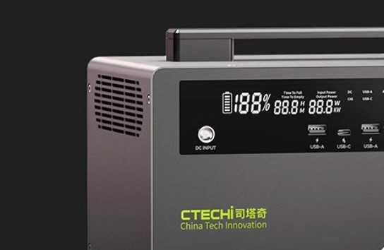 Зарядна станція CTECHi STBD-700Max 700W 460Wh (LiFePO4) 144000mAч