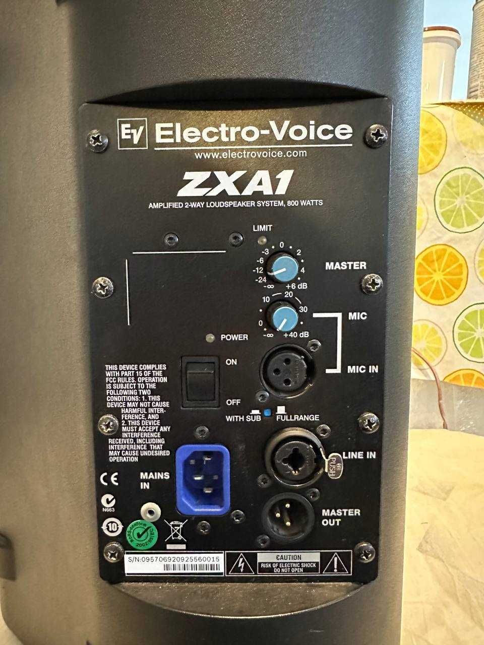 Активна акустична система Electro-Voice zxa1