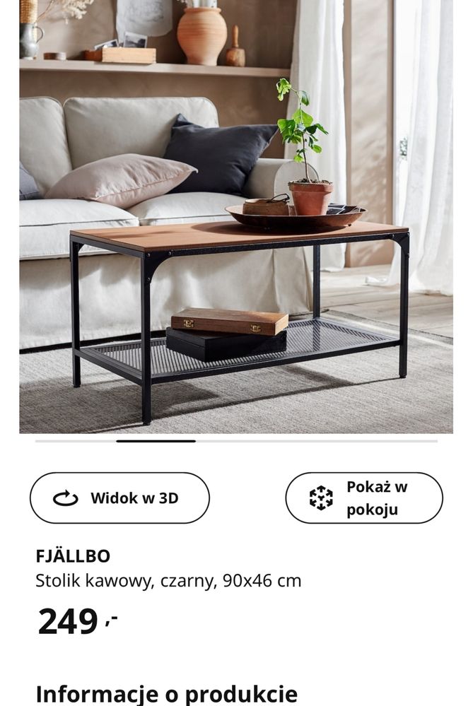 Stolik ikea fjallbo