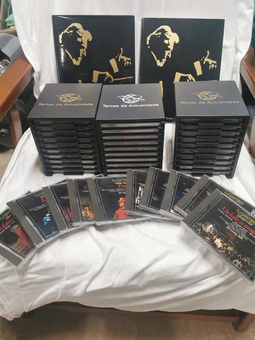 Coleção de CDs Música Clássica (Temas da Atualidade, Óperas, Sinfonia)