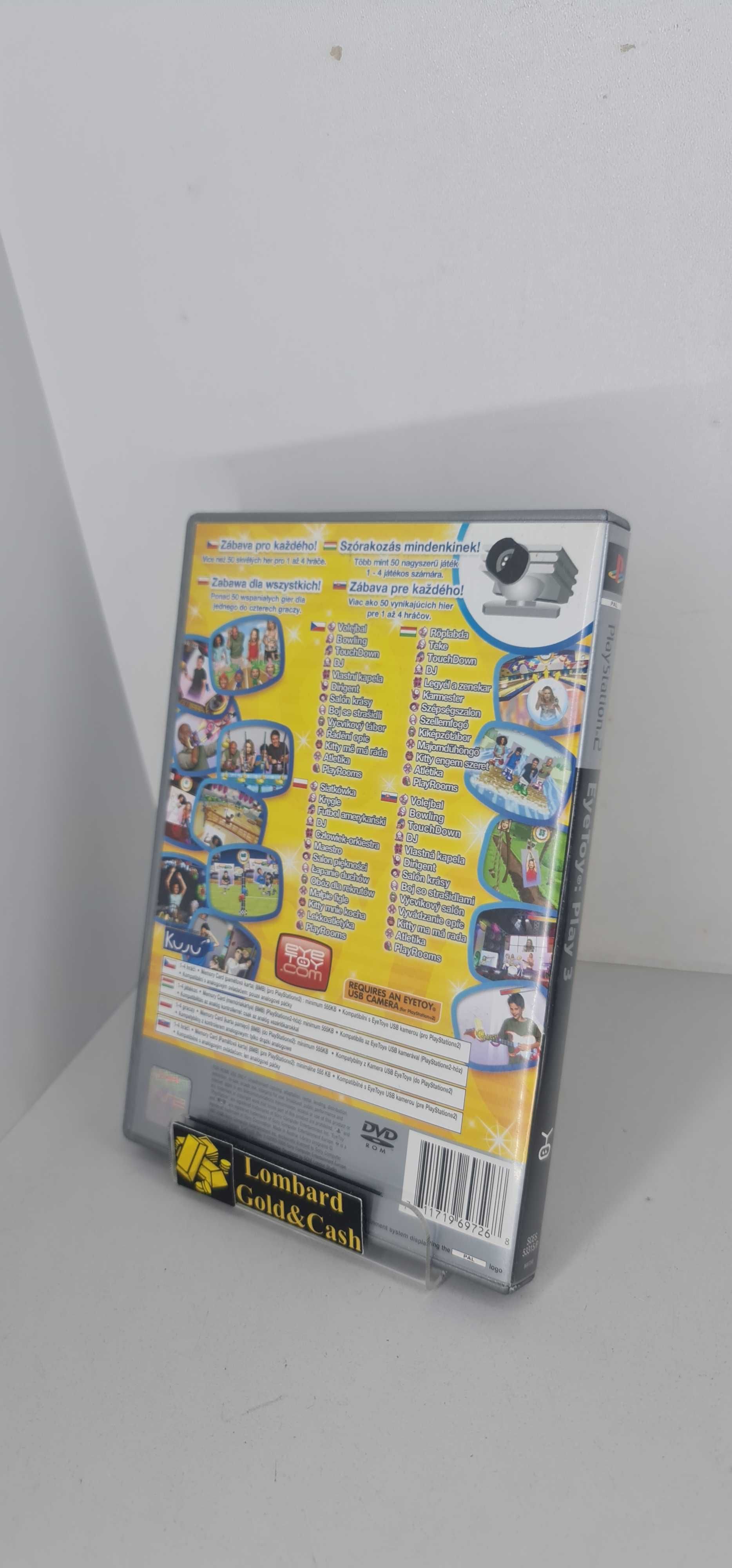 Gra EyeToy Play3 Playstation2