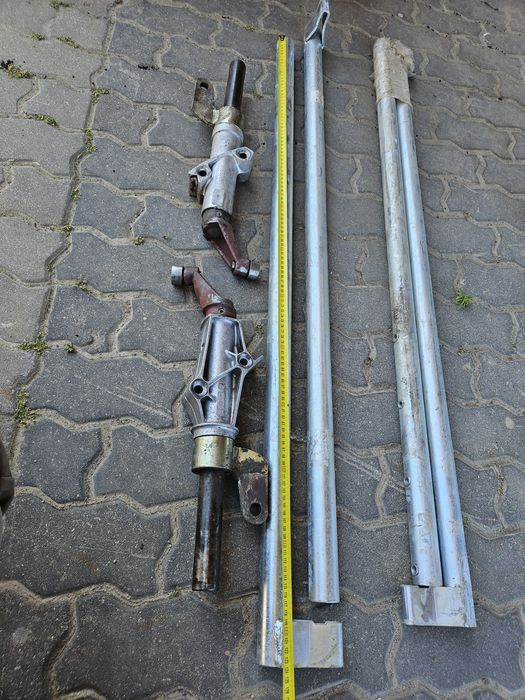 Ramię zgrabiarki FELLA rura nowa 124cm tuleja krzywka łożysko Oryginał