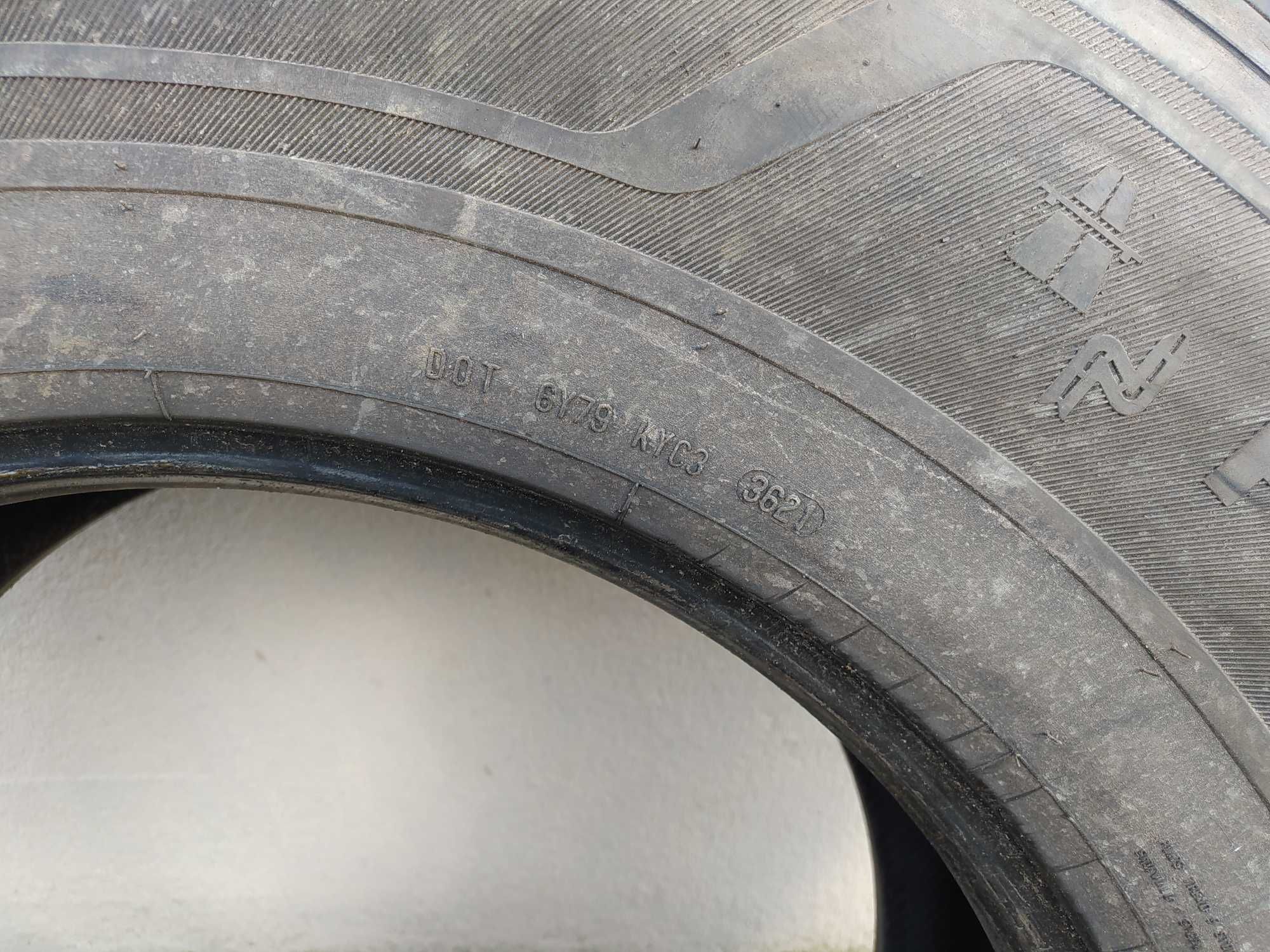 1x Uniroyal FH40 385/65r22.5 naczepowe/ wleczone. 2021rok