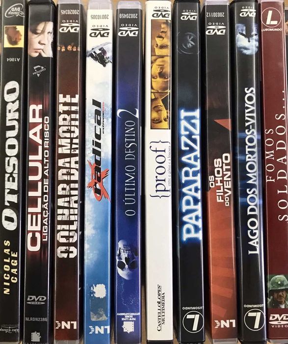 Lote 43 DVDs Originais (3)