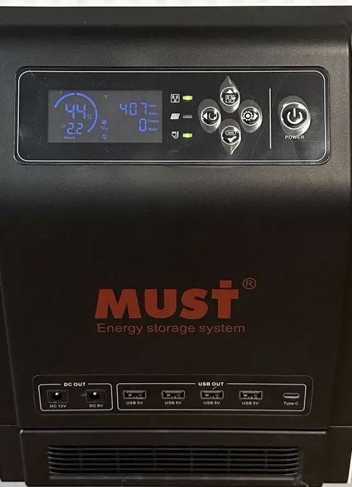Система зберігання електроенергії ДБЖ 1.2 кВт MUST HBP15-1224 LiFePО4