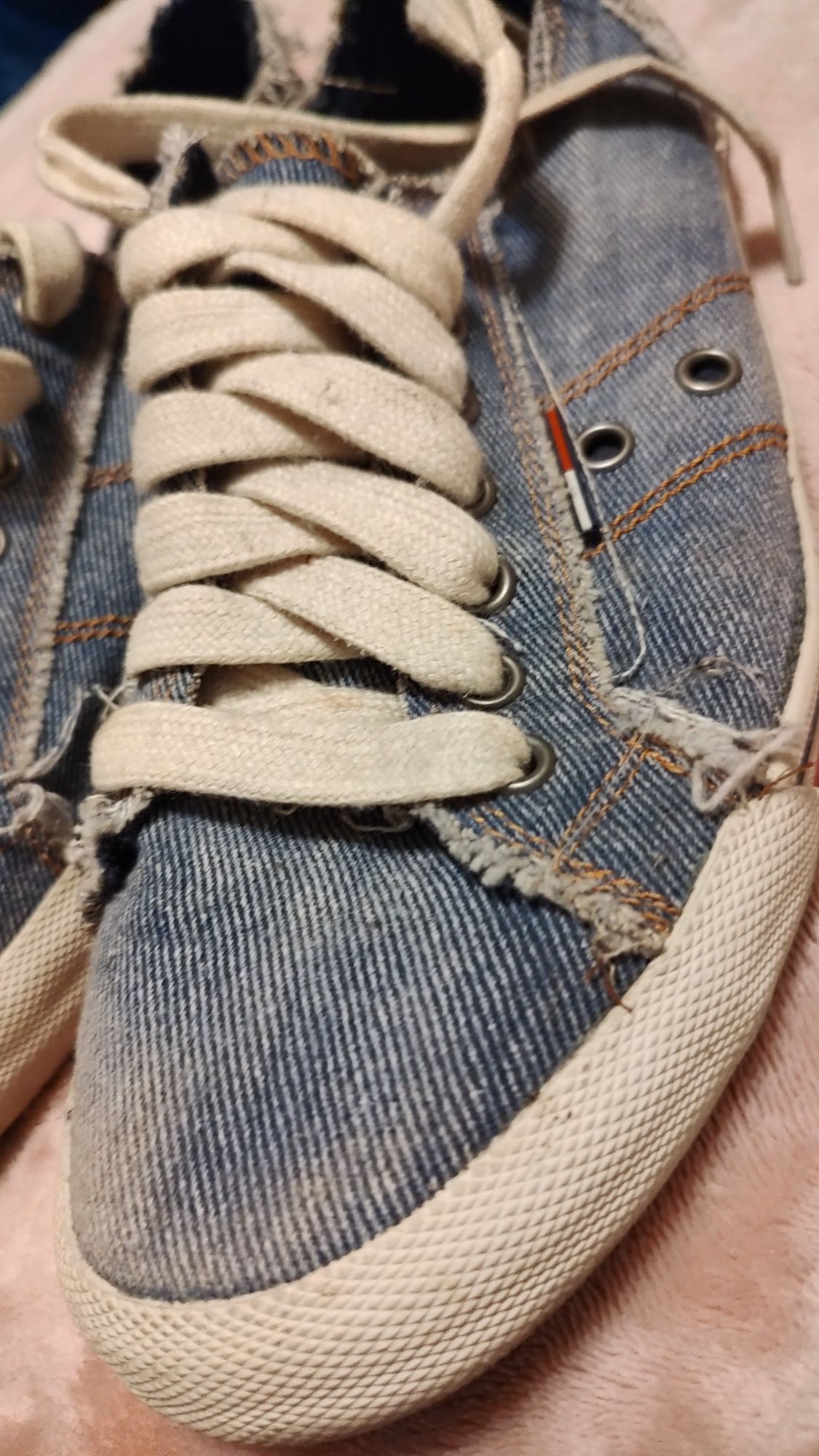Półrampki jeansowe Hilfiger 42