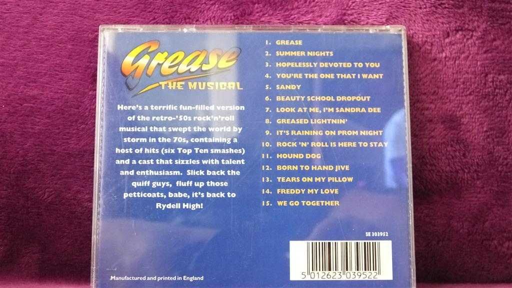 Grease The Musical - All The Hit Songs