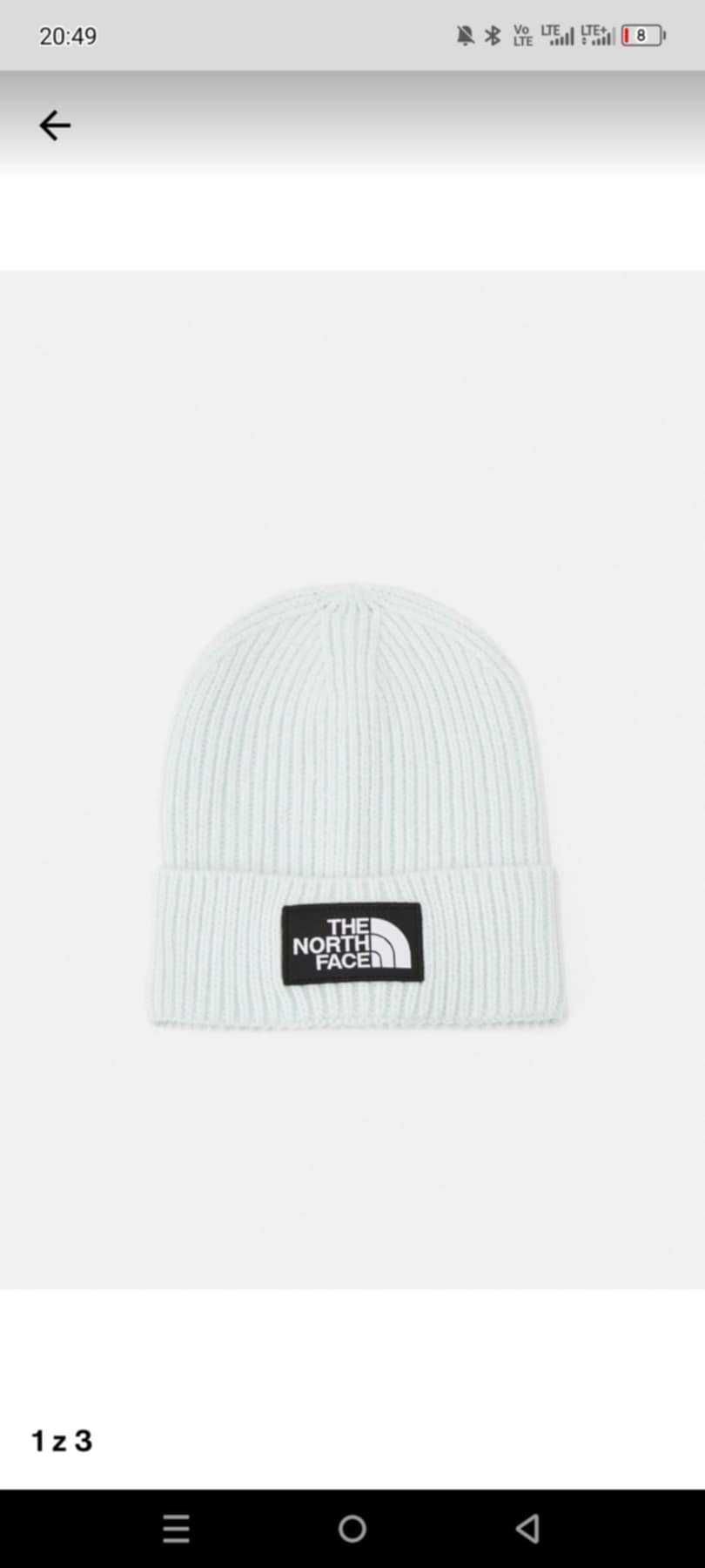 Sprzedam The North Face czapka nowa z metkami oryginalna zalando
