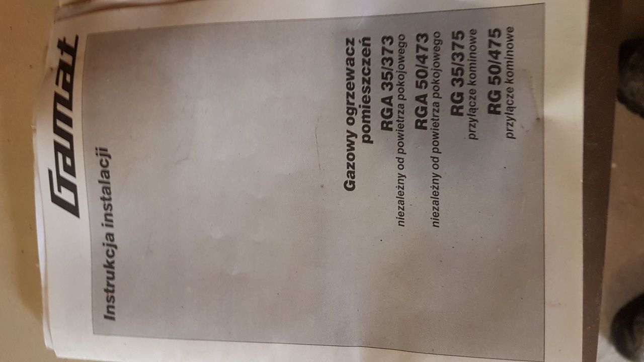 Piec gazowy 5KW Niemieckiej marki GAMAT