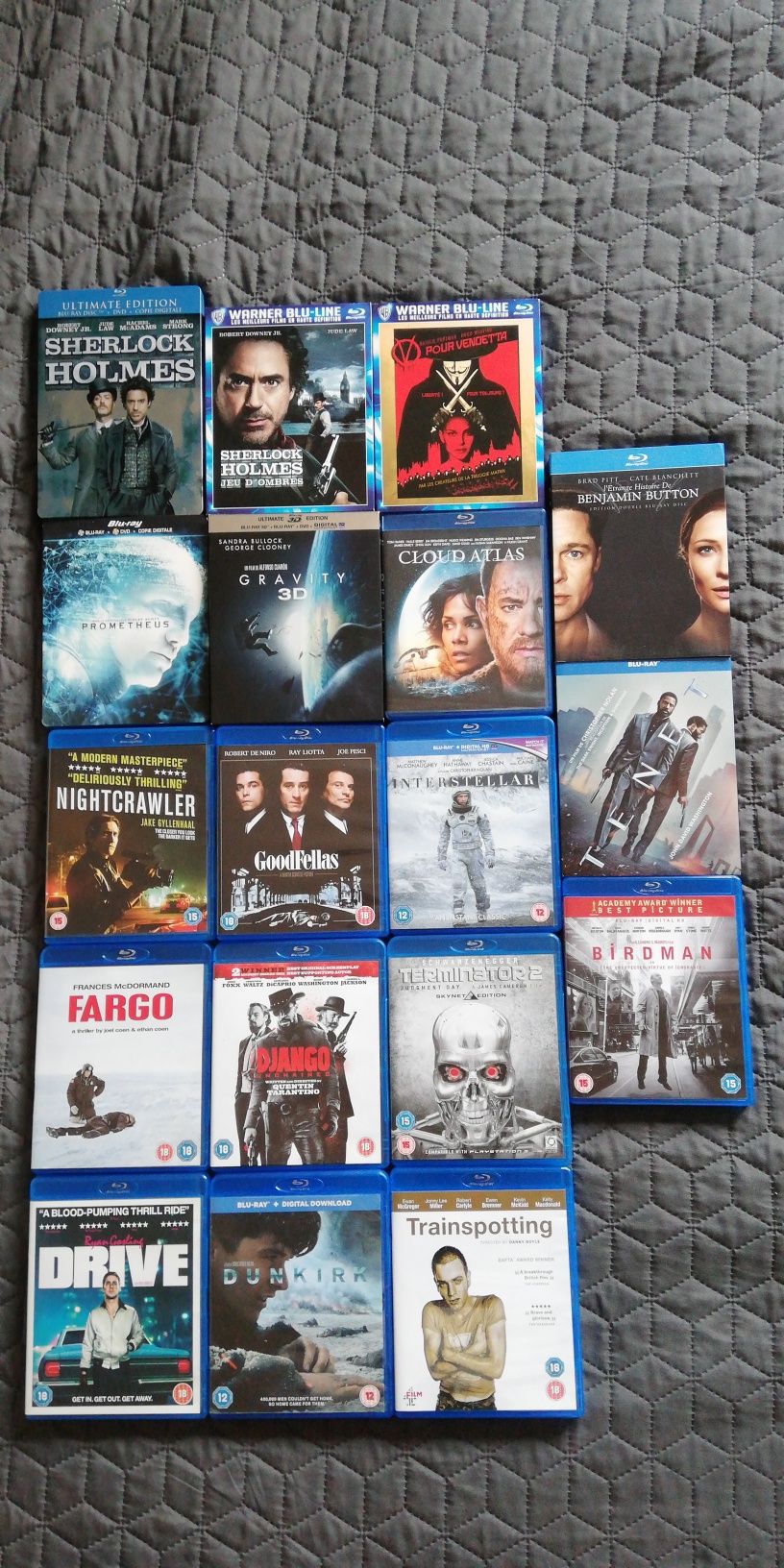 Blu rays de grandes filmes (portes grátis)