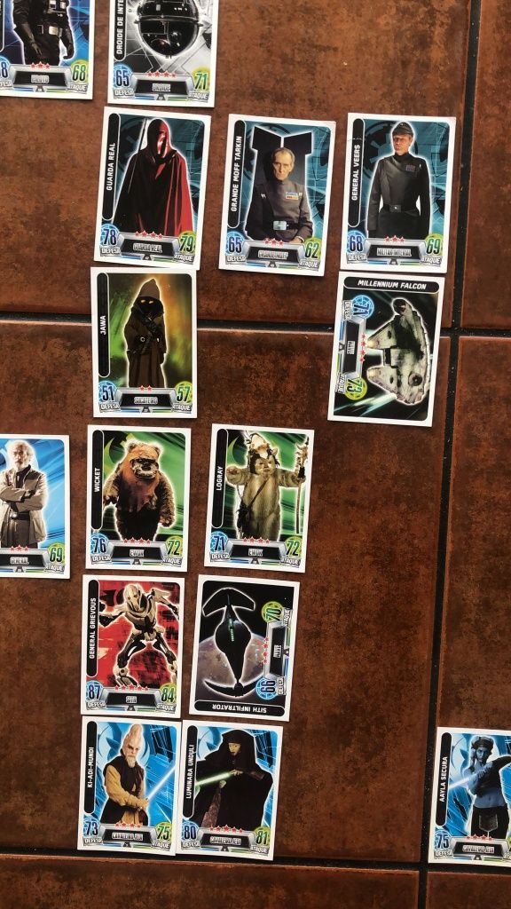 Cromos da Star Wars