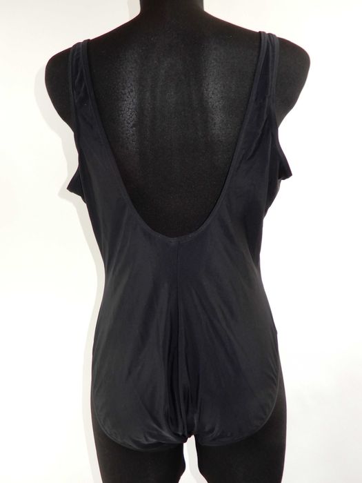 Strój kąpielowy jednoczęściowy kostium czarny sportowy George 40 42 L