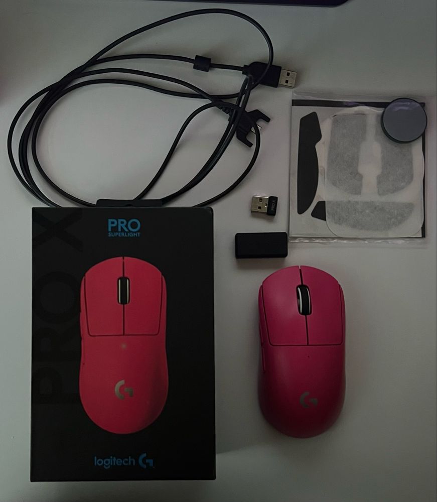 Мышь Logitech G Pro X Superlight Wireless Magenta