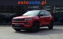 Jeep Compass Bezwypadkowy Automat! Zadbany! 4x4! Skórzane fotele! Niski przebieg!