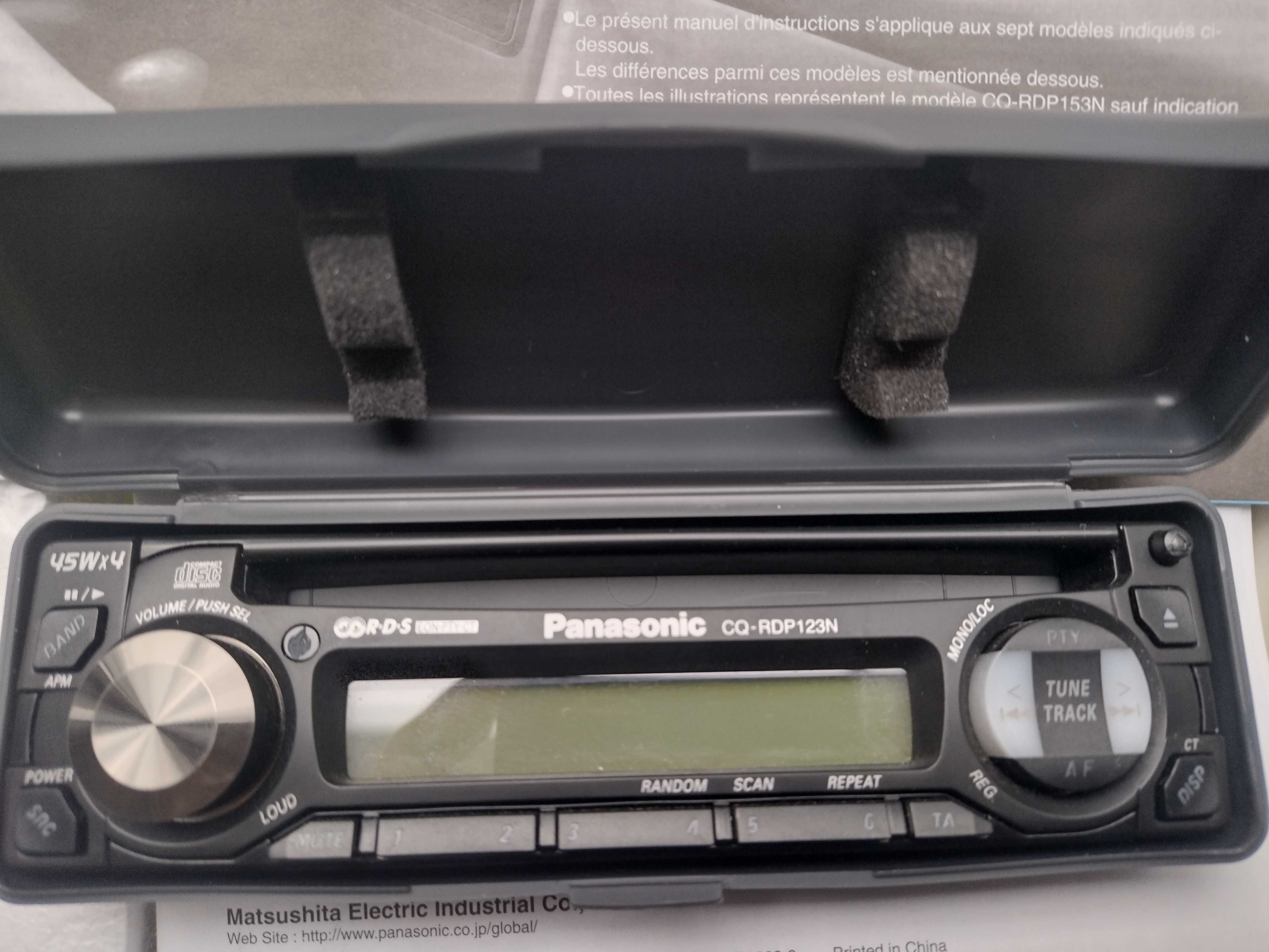 Radio samochodowe Panasonic CQ-RDP123N