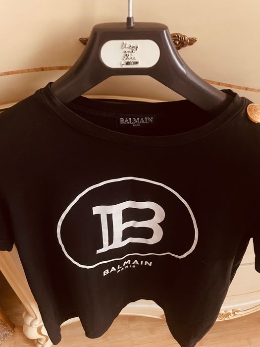 Футболка свитер оригинал Balmain  Chanel maje self franchi Sandro Zara