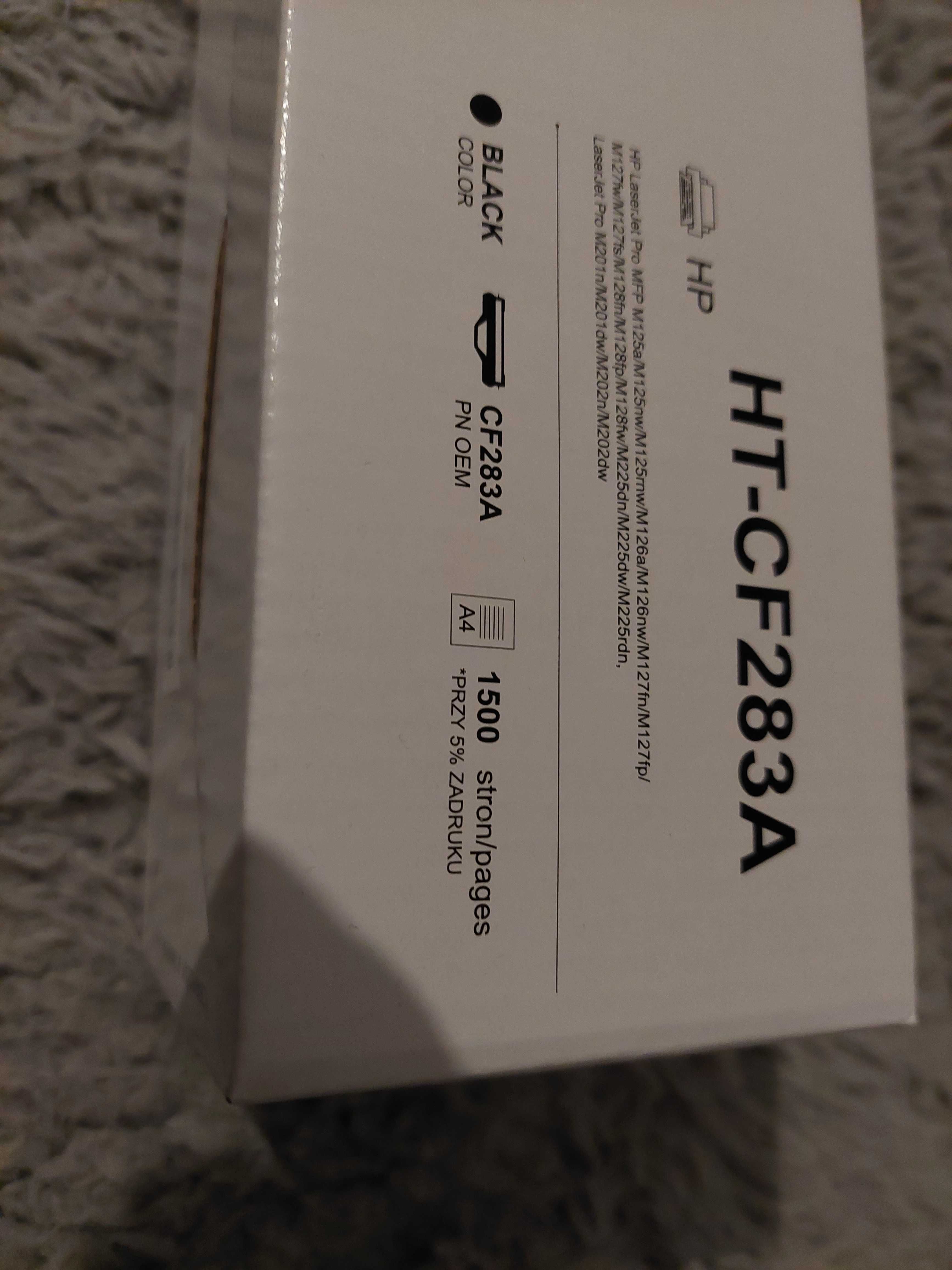 Toner HT-CF283A czarny drukarka hp cartridge