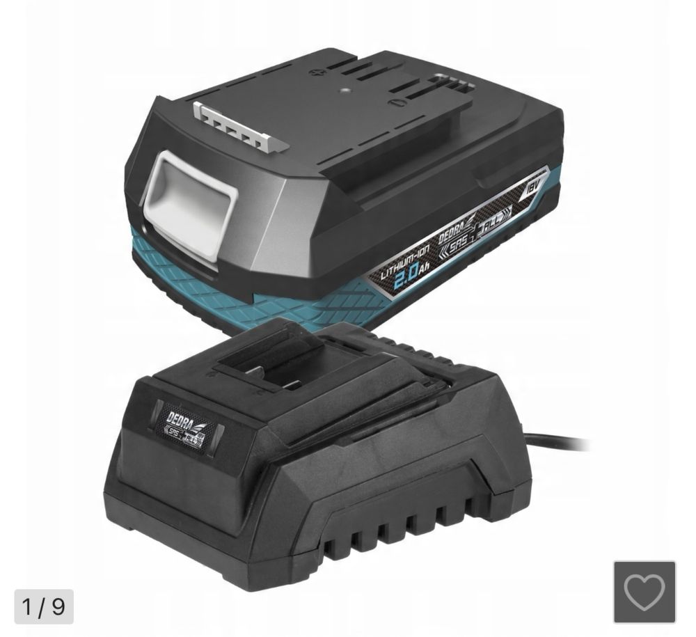 DEDRA DED7062 Szlifierka mimośr aku 18V SAS+ 2Ah